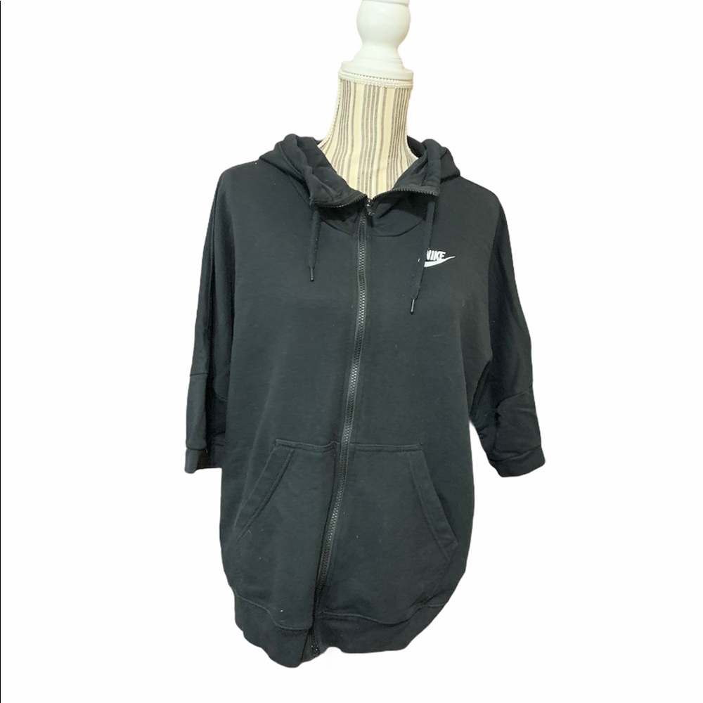 Nike short sleeve sweatshirt